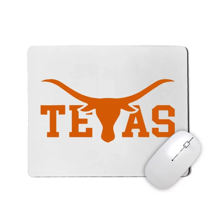 Texas Usa Longhorn Bull America Mousepad