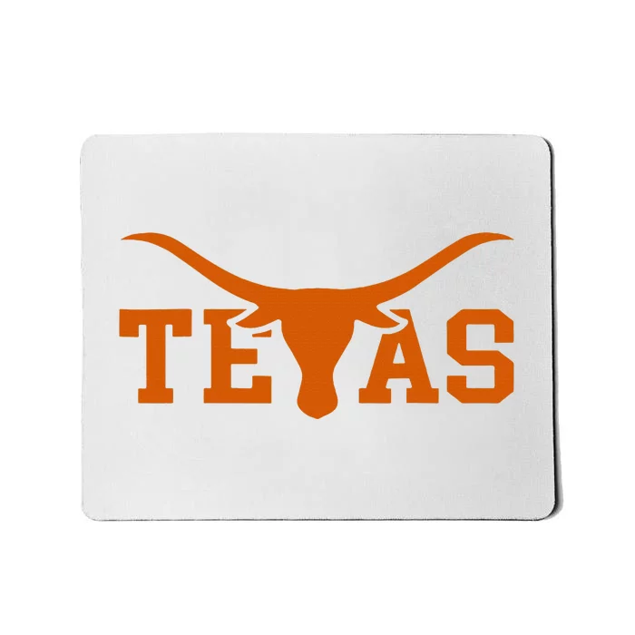 Texas Usa Longhorn Bull America Mousepad