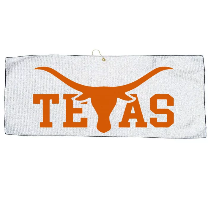 Texas Usa Longhorn Bull America Large Microfiber Waffle Golf Towel