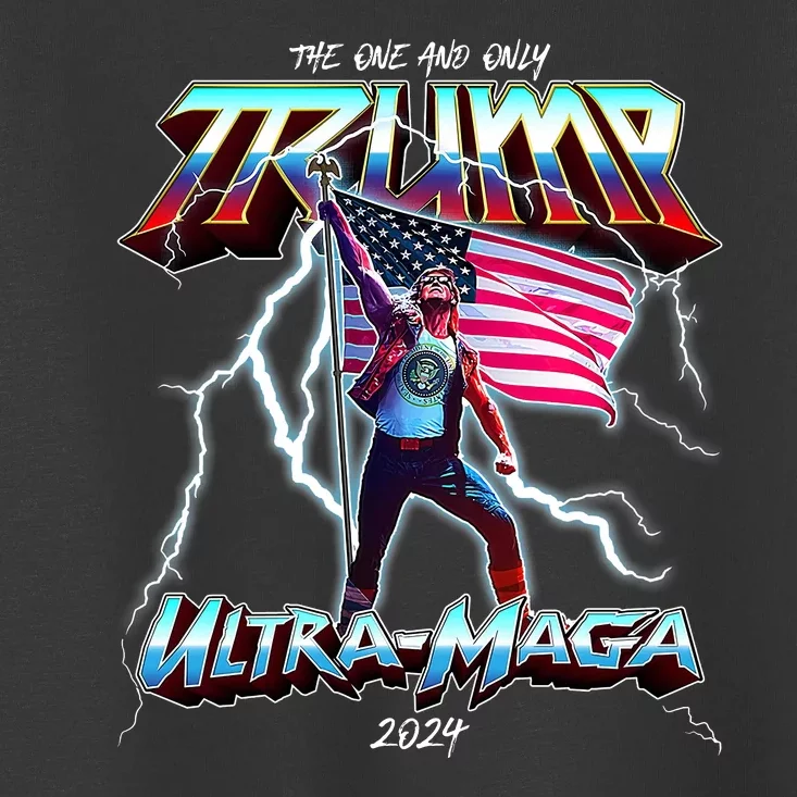 Trump Ultra Maga 2024 Funny Toddler T-Shirt