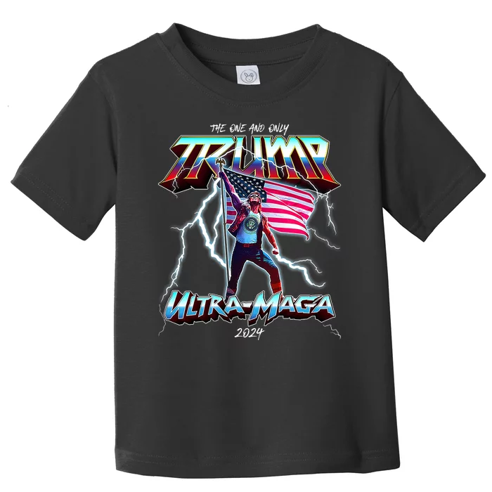 Trump Ultra Maga 2024 Funny Toddler T-Shirt