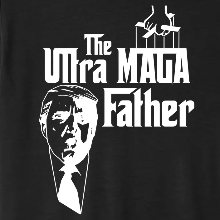 The Ultra MAGA Father Trump 2024 USA Parody ChromaSoft Performance T-Shirt