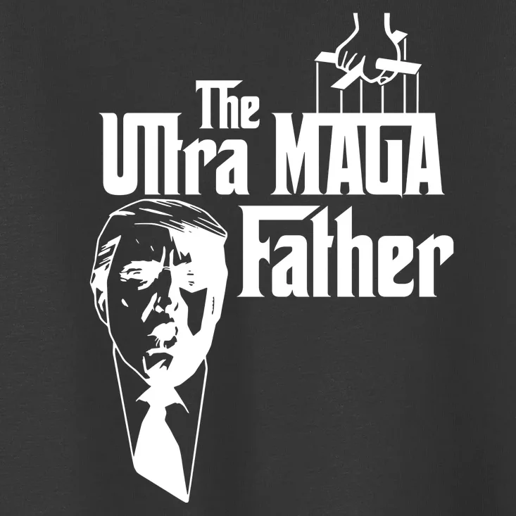 The Ultra MAGA Father Trump 2024 USA Parody Toddler T-Shirt