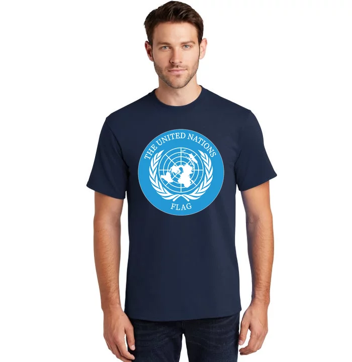 The United Nations Flag Tall T-Shirt