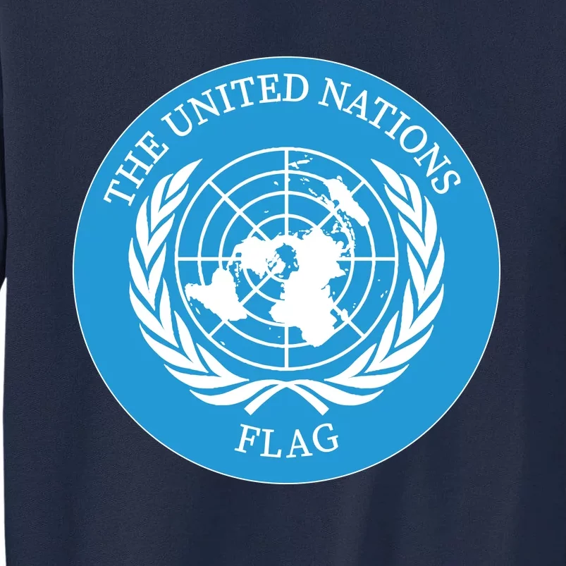 The United Nations Flag Tall Sweatshirt