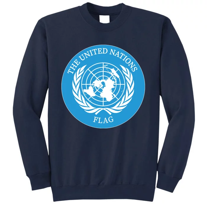 The United Nations Flag Tall Sweatshirt