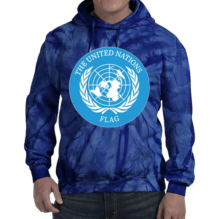 The United Nations Flag Tie Dye Hoodie