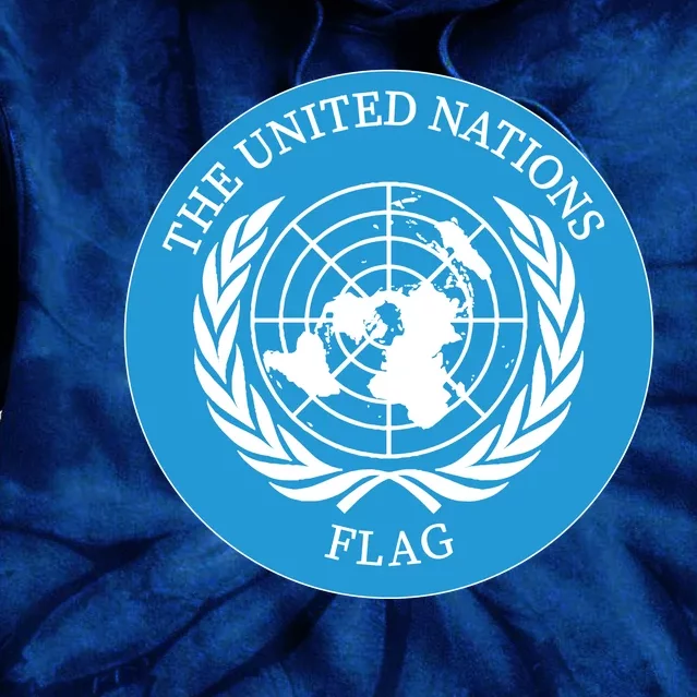 The United Nations Flag Tie Dye Hoodie