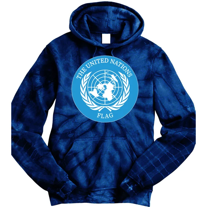 The United Nations Flag Tie Dye Hoodie