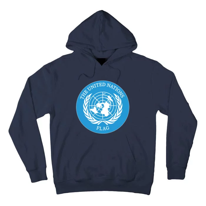 The United Nations Flag Tall Hoodie