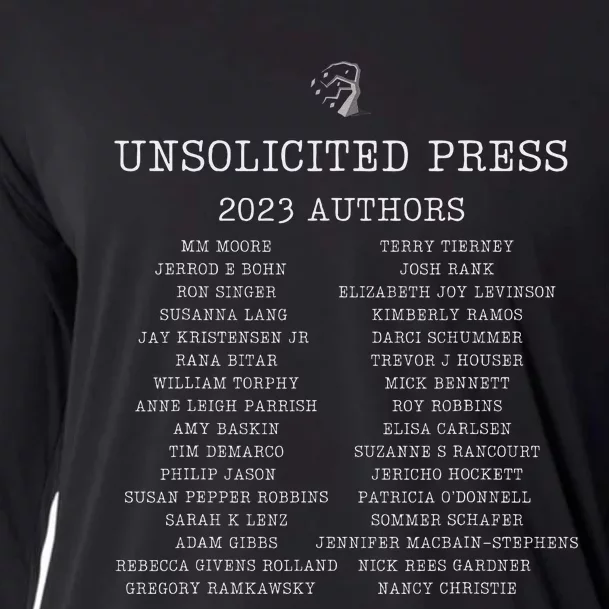 The Unsolicited Press 2023 Author Lineup Cooling Performance Long Sleeve Crew