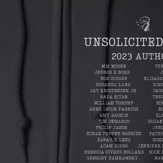 The Unsolicited Press 2023 Author Lineup Full Zip Hoodie