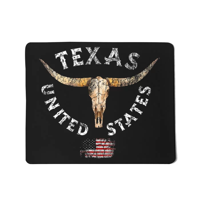 Texas Usa Pride Since 1845 Texas Fan Mousepad