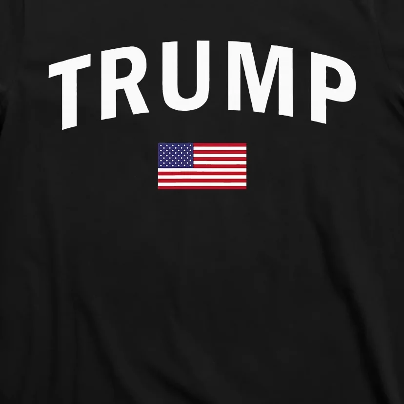 Trump Us President Sports American 2024 Maga Usa Flag T-Shirt