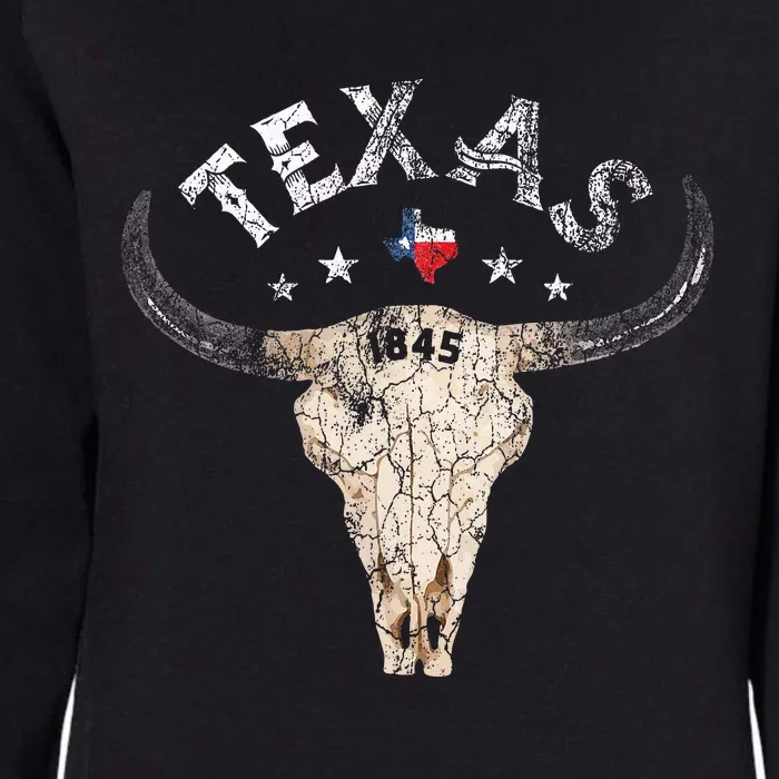 Texas Usa Pride Since 1845 Holiday Womens California Wash Sweatshirt