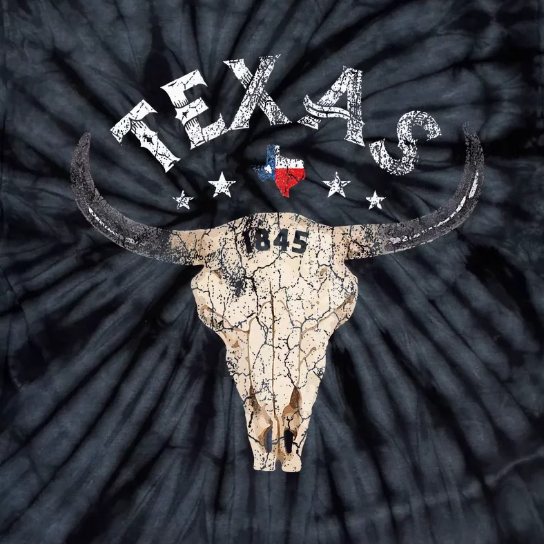 Texas Usa Pride Since 1845 Holiday Tie-Dye T-Shirt