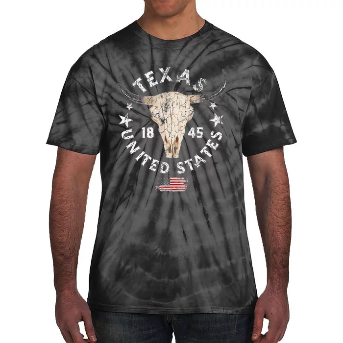 Texas USA Pride since 1845 Texas fan Tie-Dye T-Shirt