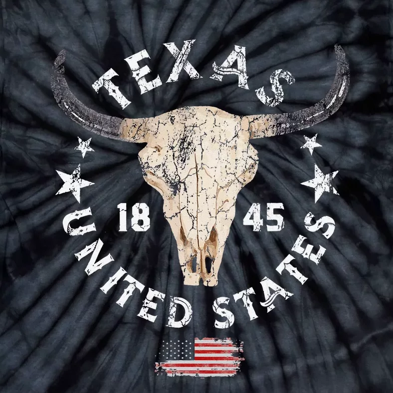 Texas USA Pride since 1845 Texas fan Tie-Dye T-Shirt