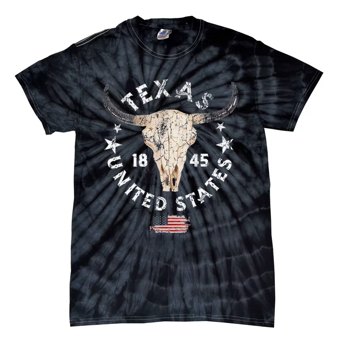 Texas USA Pride since 1845 Texas fan Tie-Dye T-Shirt