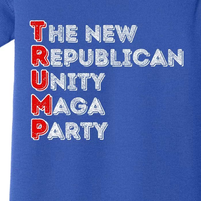 Trump Unity Party Maha Maga Sequel Winner 2024 Baby Bodysuit