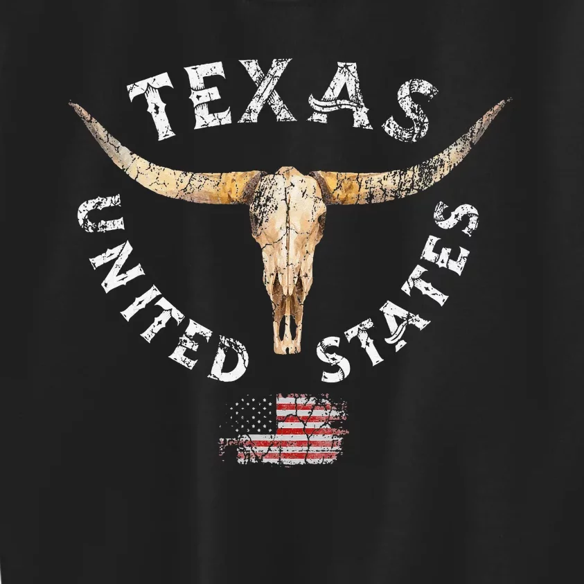 Texas USA Pride since 1845 Texas fan Kids Sweatshirt