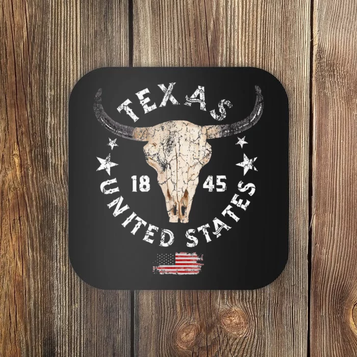 Texas USA Pride Since 1845 Texas Fan Coaster