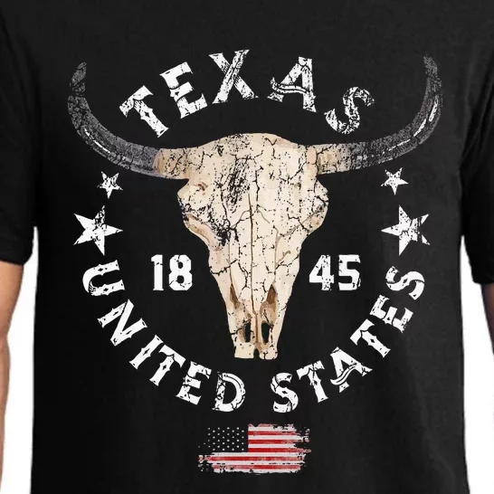 Texas USA Pride Since 1845 Texas Fan Pajama Set