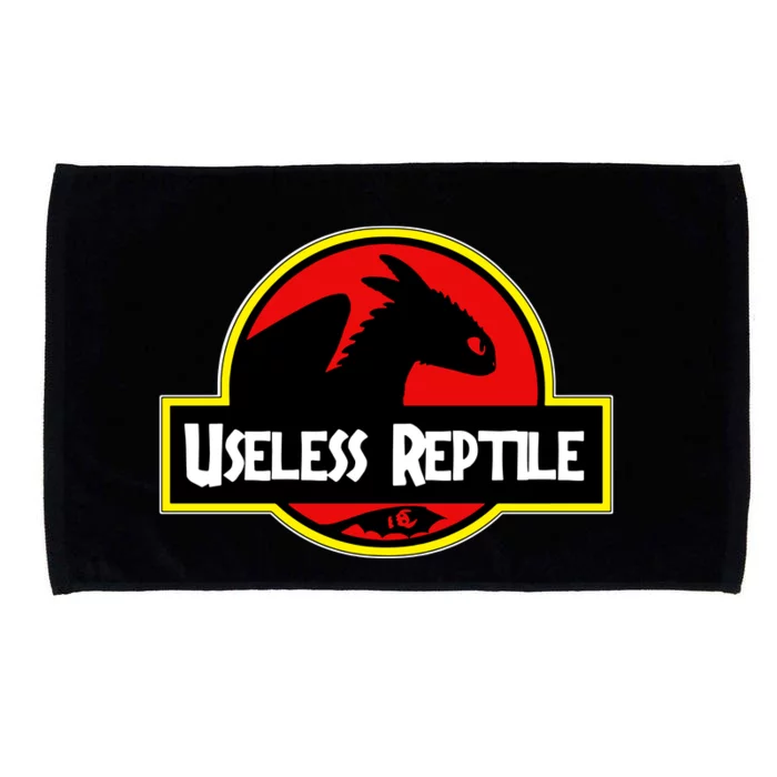 Toothless Useless Reptile Microfiber Hand Towel