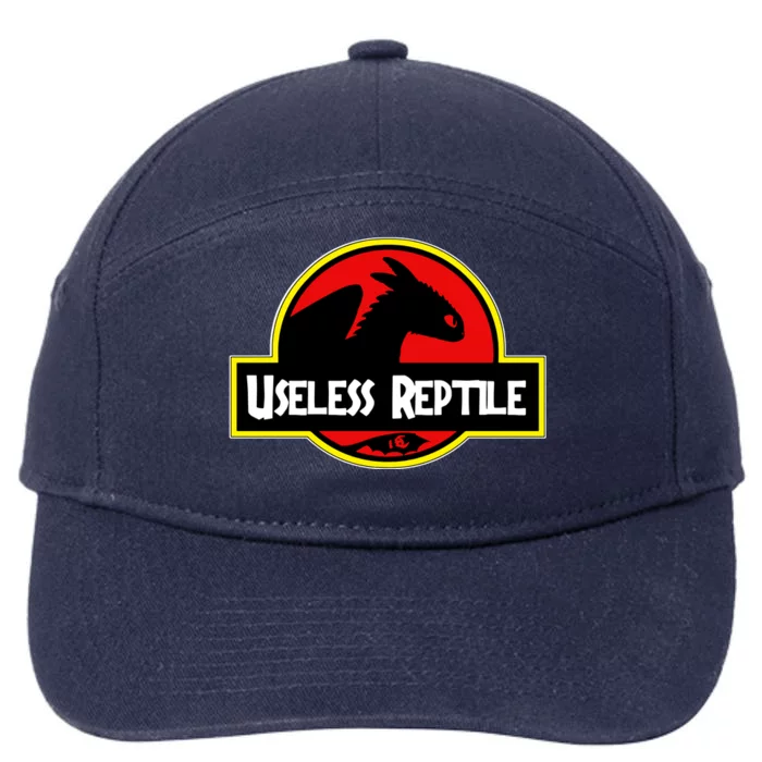 Toothless Useless Reptile 7-Panel Snapback Hat