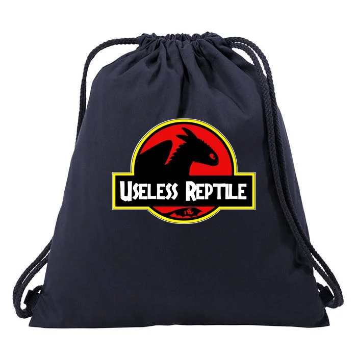 Toothless Useless Reptile Drawstring Bag