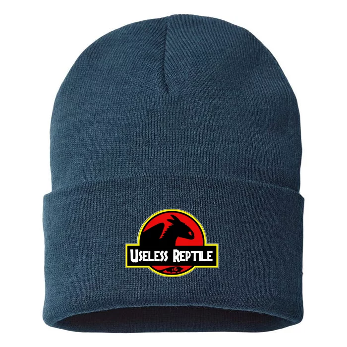 Toothless Useless Reptile Sustainable Knit Beanie