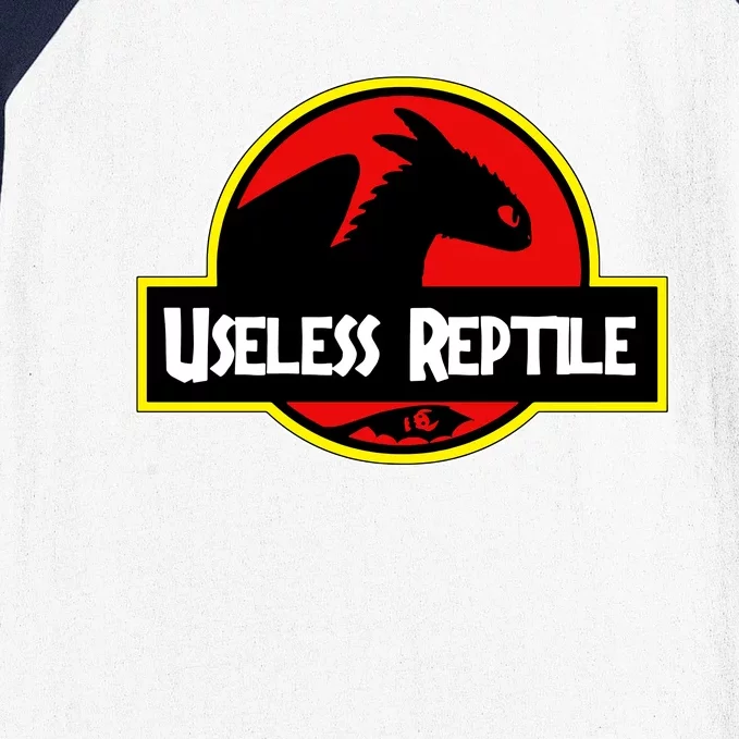 Toothless Useless Reptile Baseball Sleeve Shirt