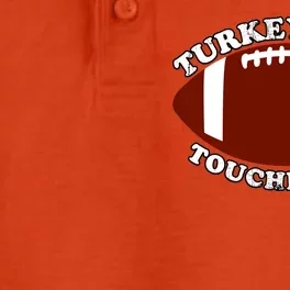 Turkey And Touchdowns Dry Zone Grid Performance Polo