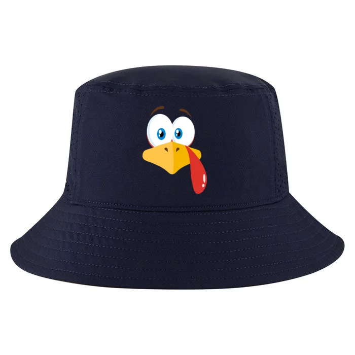 Turkey Face Pilgrim Funny Cute Cool Comfort Performance Bucket Hat