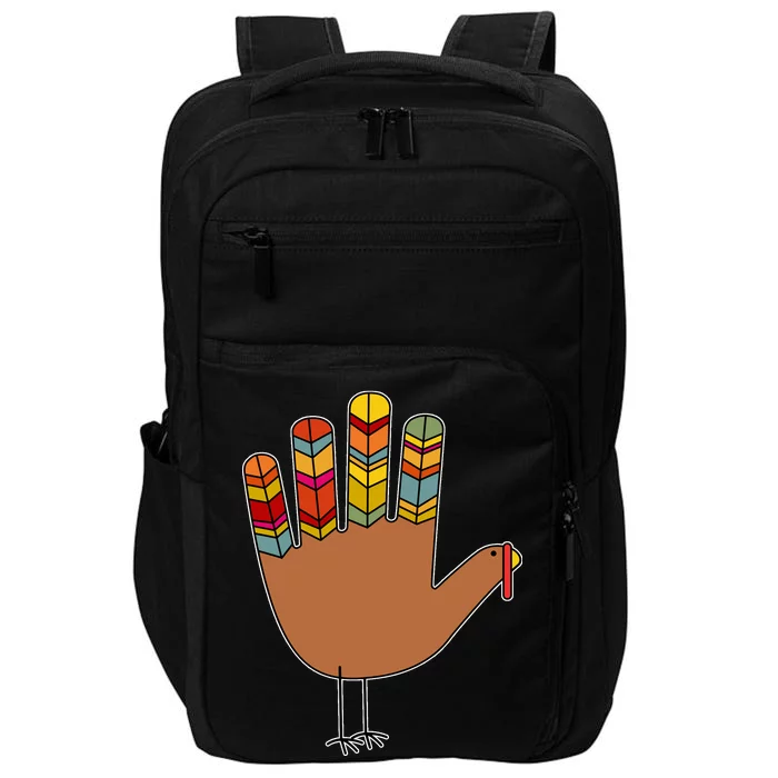 Turkey Hand High Five Impact Tech Backpack