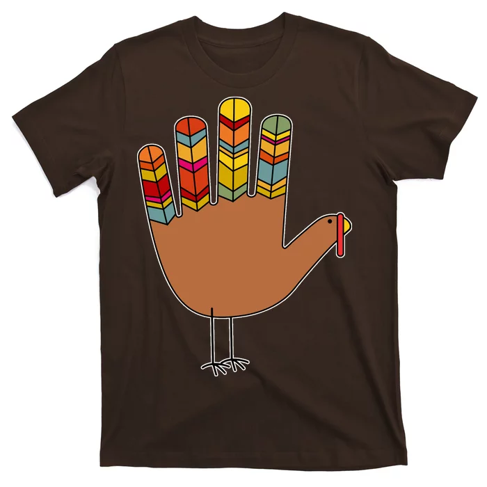 Turkey Hand High Five T-Shirt