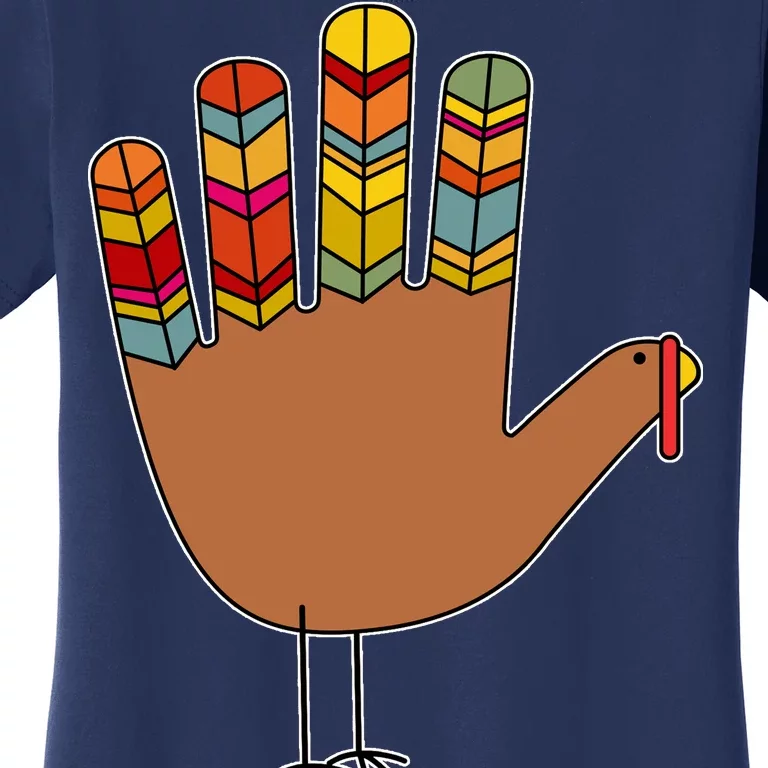 Turkey Hand High Five Women's T-Shirt