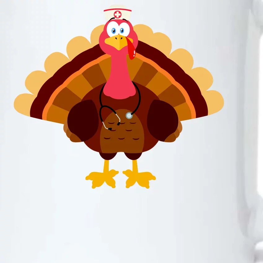 Turkey Nurse Black Color Changing Mug