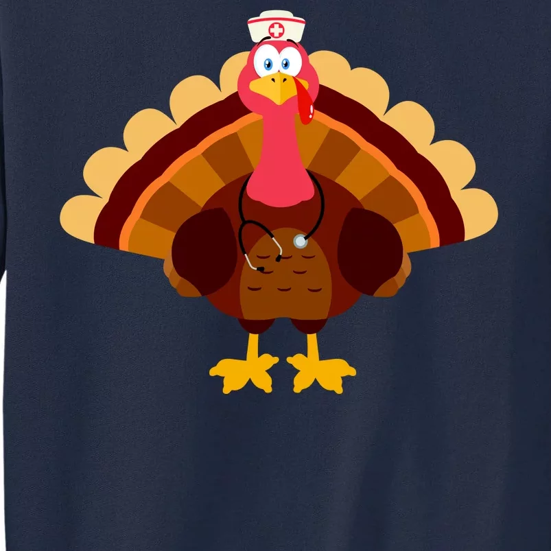 Turkey Nurse Tall Sweatshirt