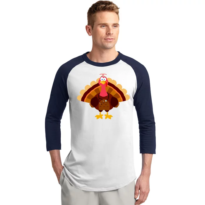 Turkey Nurse Baseball Sleeve Shirt