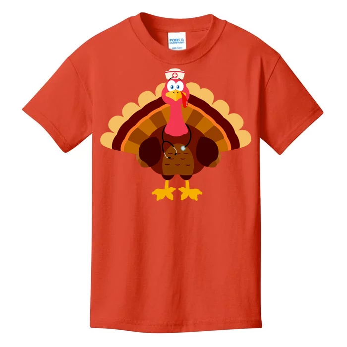 Turkey Nurse Kids T-Shirt