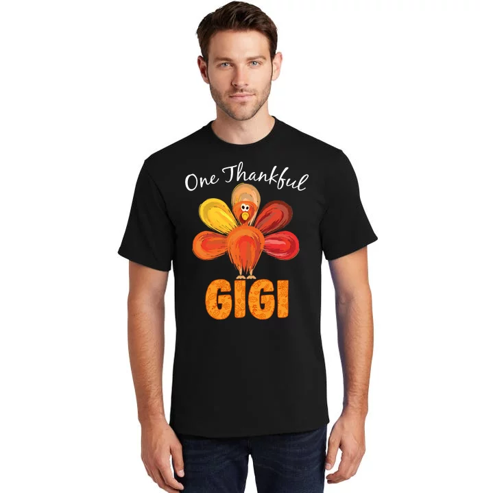 Turkey One Thankful Gigi Tall T-Shirt