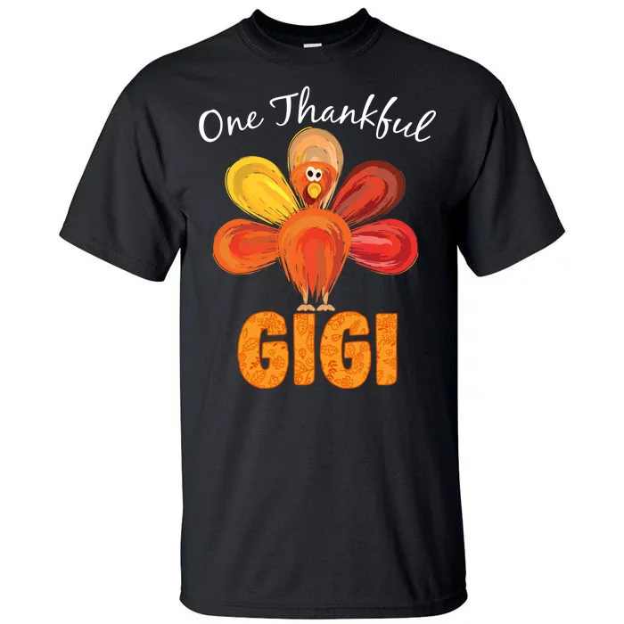 Turkey One Thankful Gigi Tall T-Shirt