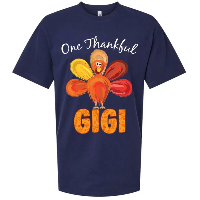 Turkey One Thankful Gigi Sueded Cloud Jersey T-Shirt