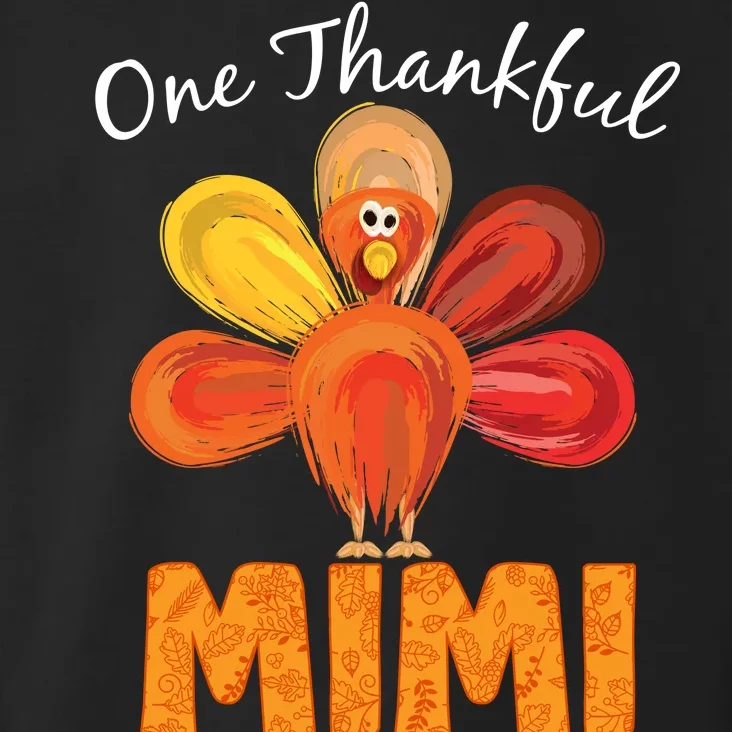 Turkey One Thankful Mimi Toddler Hoodie