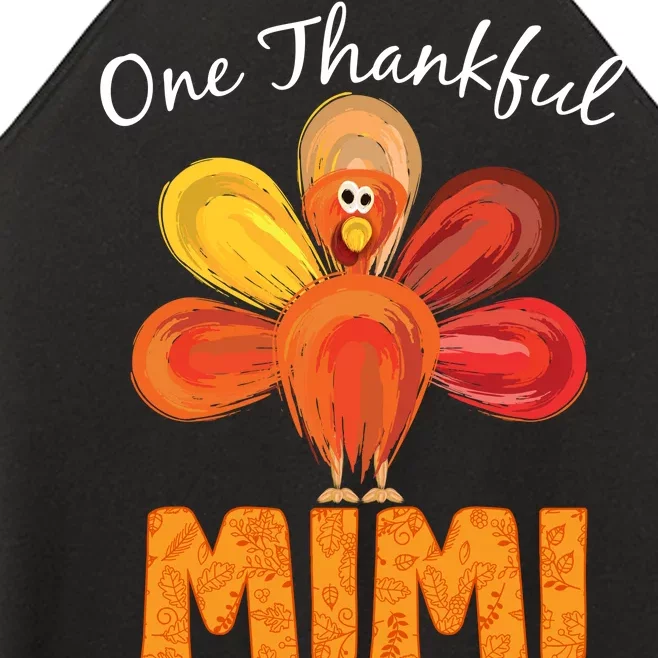 Turkey One Thankful Mimi Women’s Perfect Tri Rocker Tank