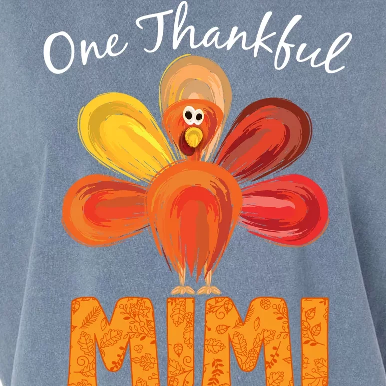 Turkey One Thankful Mimi Garment-Dyed Women's Muscle Tee