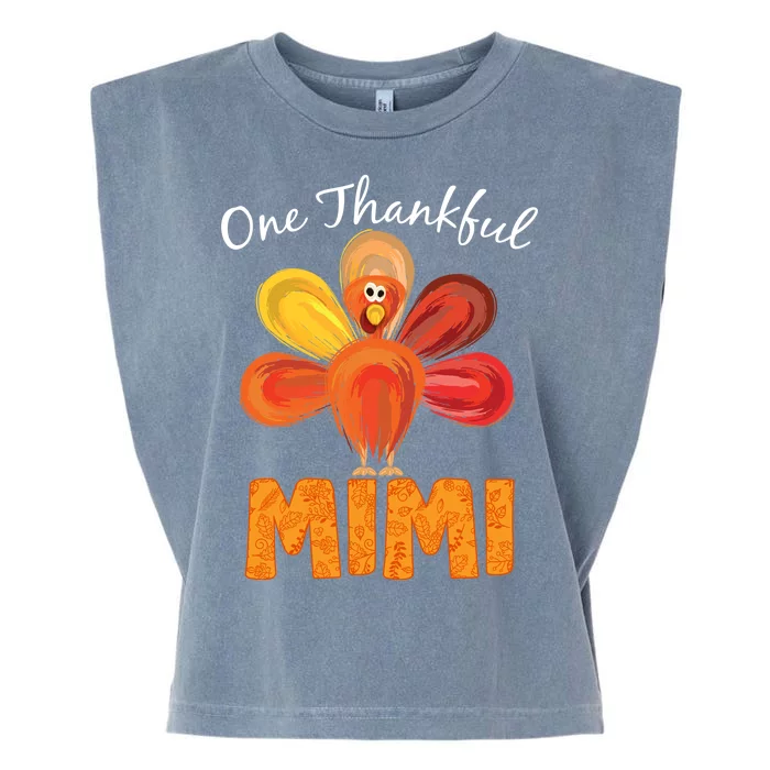 Turkey One Thankful Mimi Garment-Dyed Women's Muscle Tee