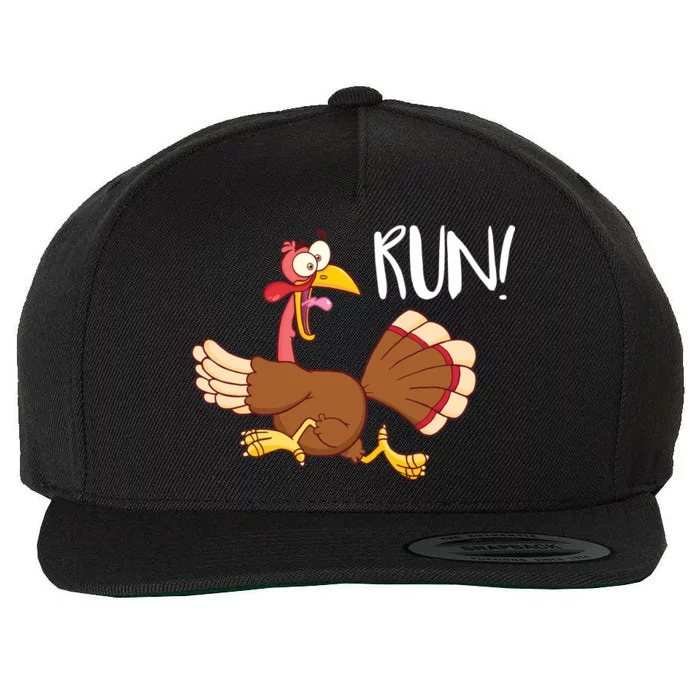 Turkey Run Wool Snapback Cap