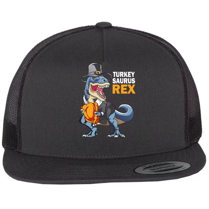 Turkeysaurus Rex Flat Bill Trucker Hat